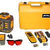 Johnsons 40-6532 rotary laser level advanced kit with remote and Laser Detector included